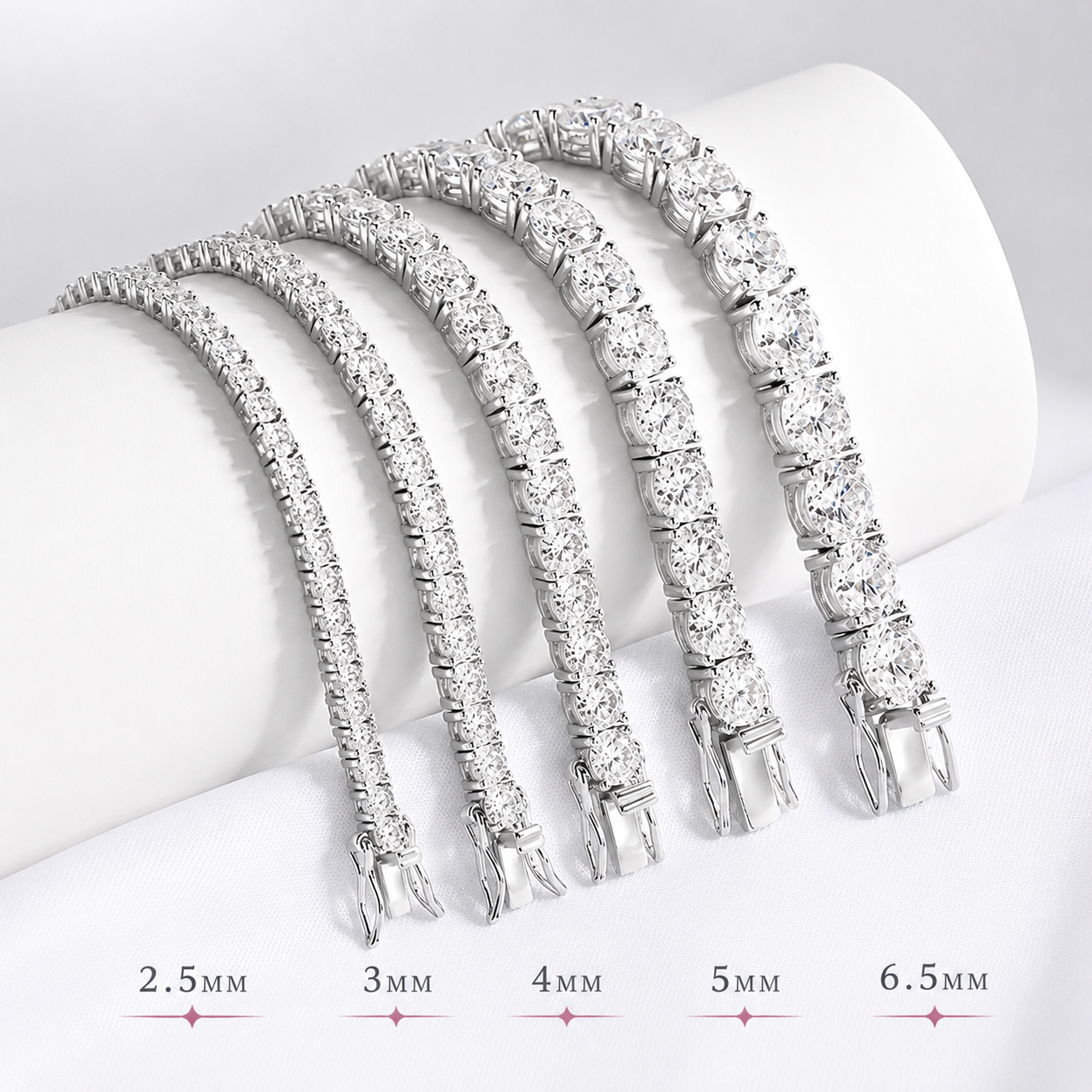 Moissanite Tennis Bracelet