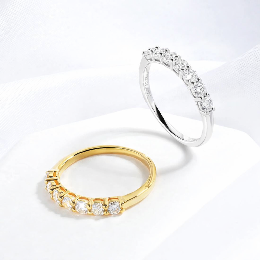 Moissanite 0.7 CT Ring