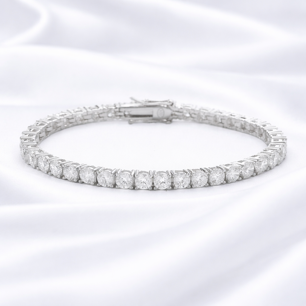 Moissanite Tennis Bracelet